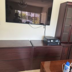 Office File Cabinet And Book Case 