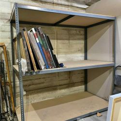 Garage Shelving 72 in W x 48 in D Warehouse Industrial Storage Rack