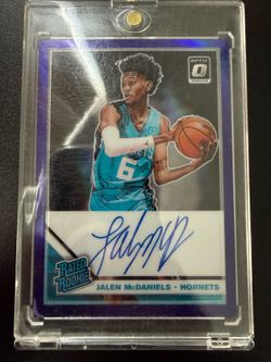 Jalen McDaniels Auto Card