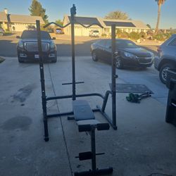 Weight Bench/squat Rack