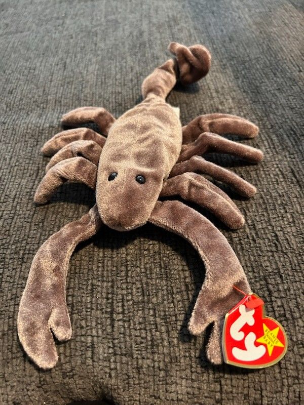 TY Beanie Baby - STINGER the Scorpion (8 in) 1997