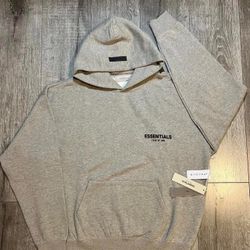 Essentials Fear of God (Hoodie) Large - Dark Oatmeal