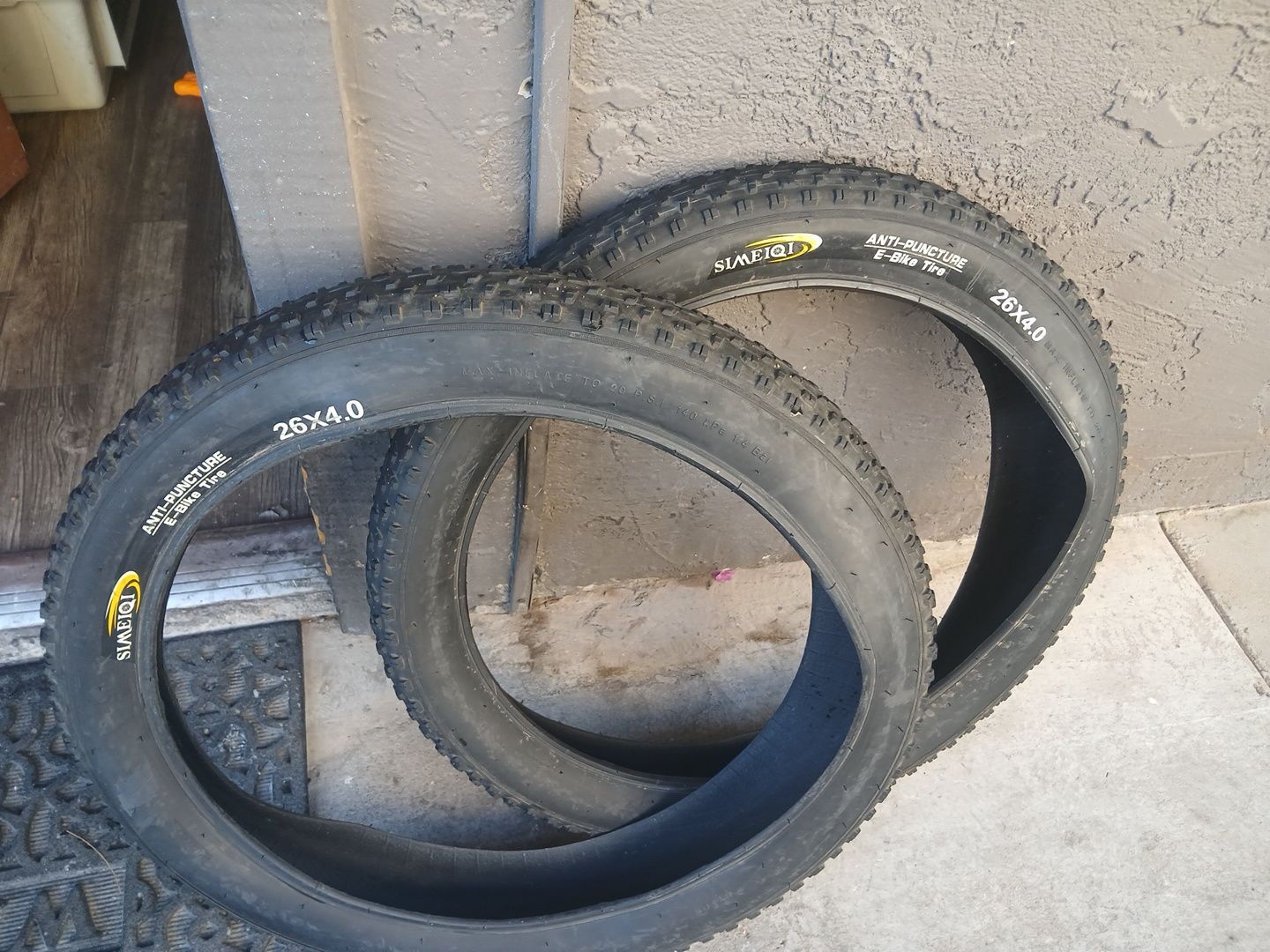 Simeiqi tires anti-puncture ebike tire 26×4.0