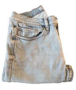 ZARA Men’s Slim Fit Stretch Light Wash Blue Denim Jeans Size 31