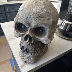 Halloween Light Up Skull
