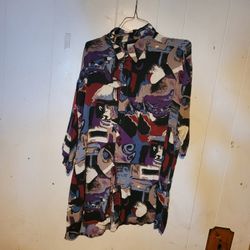 Shirt That Looks Like A Painting. 