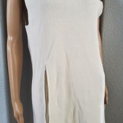 NWT Banana Republic Women M White Sleeveless Knit Fit Flare Dress NEW tunic



Brand new with tags,  size Medium M


White knit dress / tunic featurin