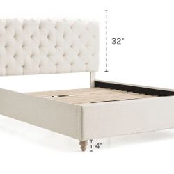 King Size Platform Bed New 