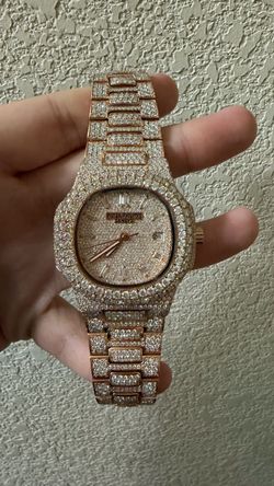 Moissanite Watch (Patek)
