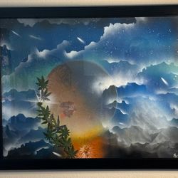 “We’d All Smoke” Spray Paint Art