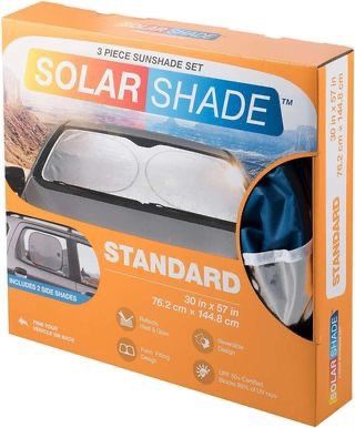 SOLAR SHADE STANDARD 30x57 - 3-Piece Sunshade Set - WINDSHIELD & 2 Side Shades ⭐️ NEW IN BOX ⭐️ CYISell