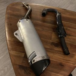 Honda Xr200r Exhaust Header And Muffler