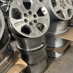 18” Chevy Factory Wheels 6Lug