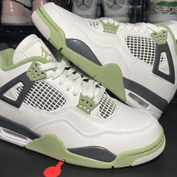 Jordan 4 Seafoam W ALL SIZES 7.5W, 8W, 8.5W, 9W, 9.5W, 10.5W, 12W OR 6Y, 6.5Y, 7Y, 7.5M, 8M, 9M, 10.5M Deadstock/Brand New With Receipt! 