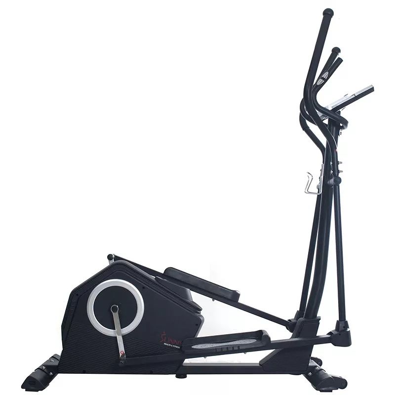 Sunny Health & Fitness SF-E3890 Programmable Cardio Elliptical Trainer, Grey