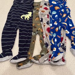 Toddler Caters Fleece Footed Pajamas 