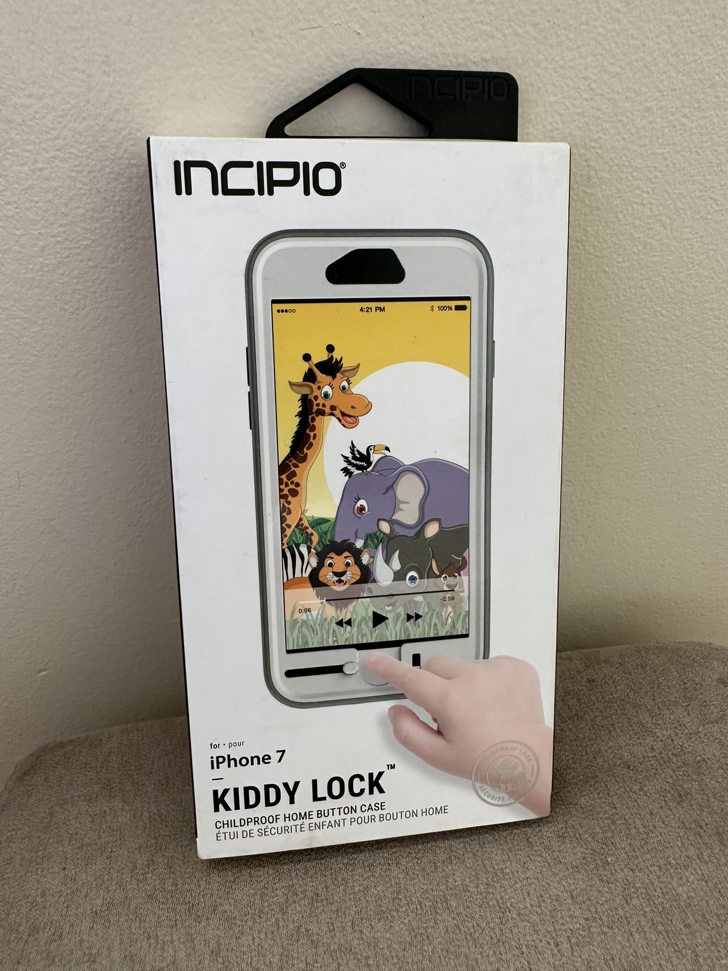 Incipio Kiddy Lock Childproof Home Button Case for iPhone 7