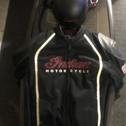 Indian Motorcycles Men's Springfield Mesh Jacket & Helmet