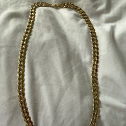 18k Solid Gold Chain 