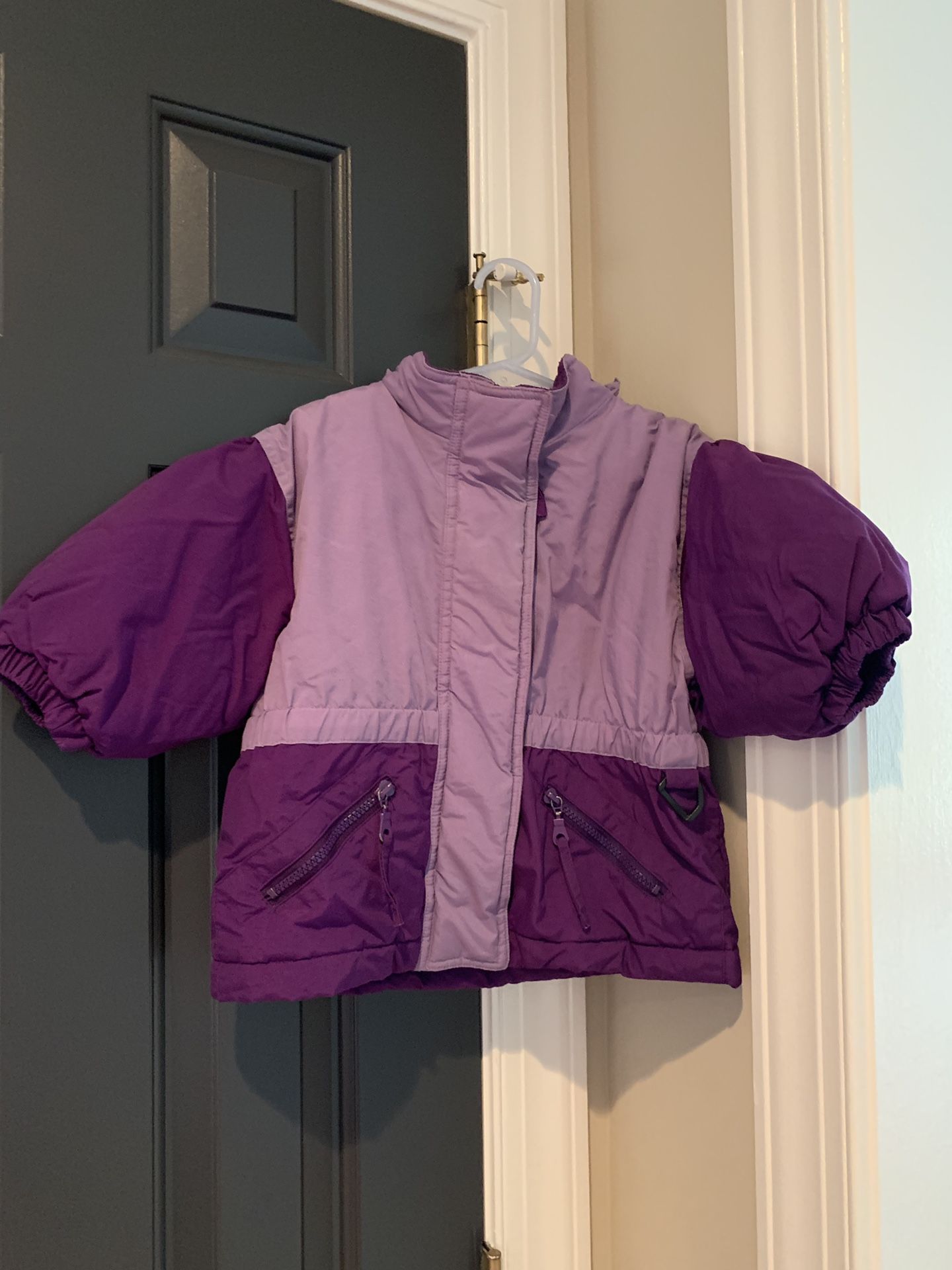 Girl size 3t purple coat