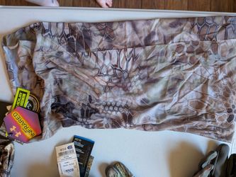 Camo neck scarf/cover