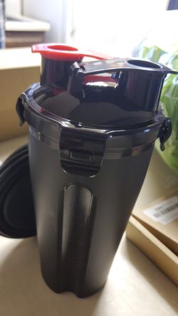 Food and water carrier for dogs