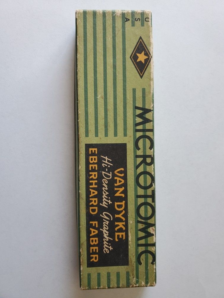 Vintage Carboard Pencil Box