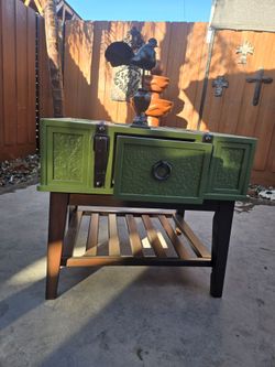 Refinished Vintage-Style Coffee Table