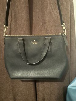 Kate Spade New York Black Saffiano Satchel