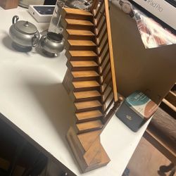 Victorian dollhouse staircase