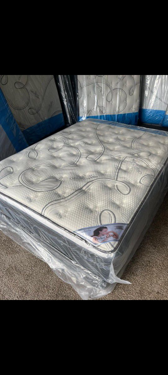 Mattress For Sale Disponible Pillow Top Memory Foam Tempur-pedic 