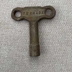 Vintage Furnace Key 