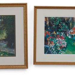 Two Framed Reproductions Of Oil Paintings