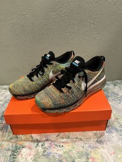 NIKE FLYKNIT MAX MULTICOLOR/FLYKNIT AIR MAX 