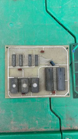 Midway 1981 ms Pac-Man aux A084-91415-B617 Arcade video game PC board PCB video game board