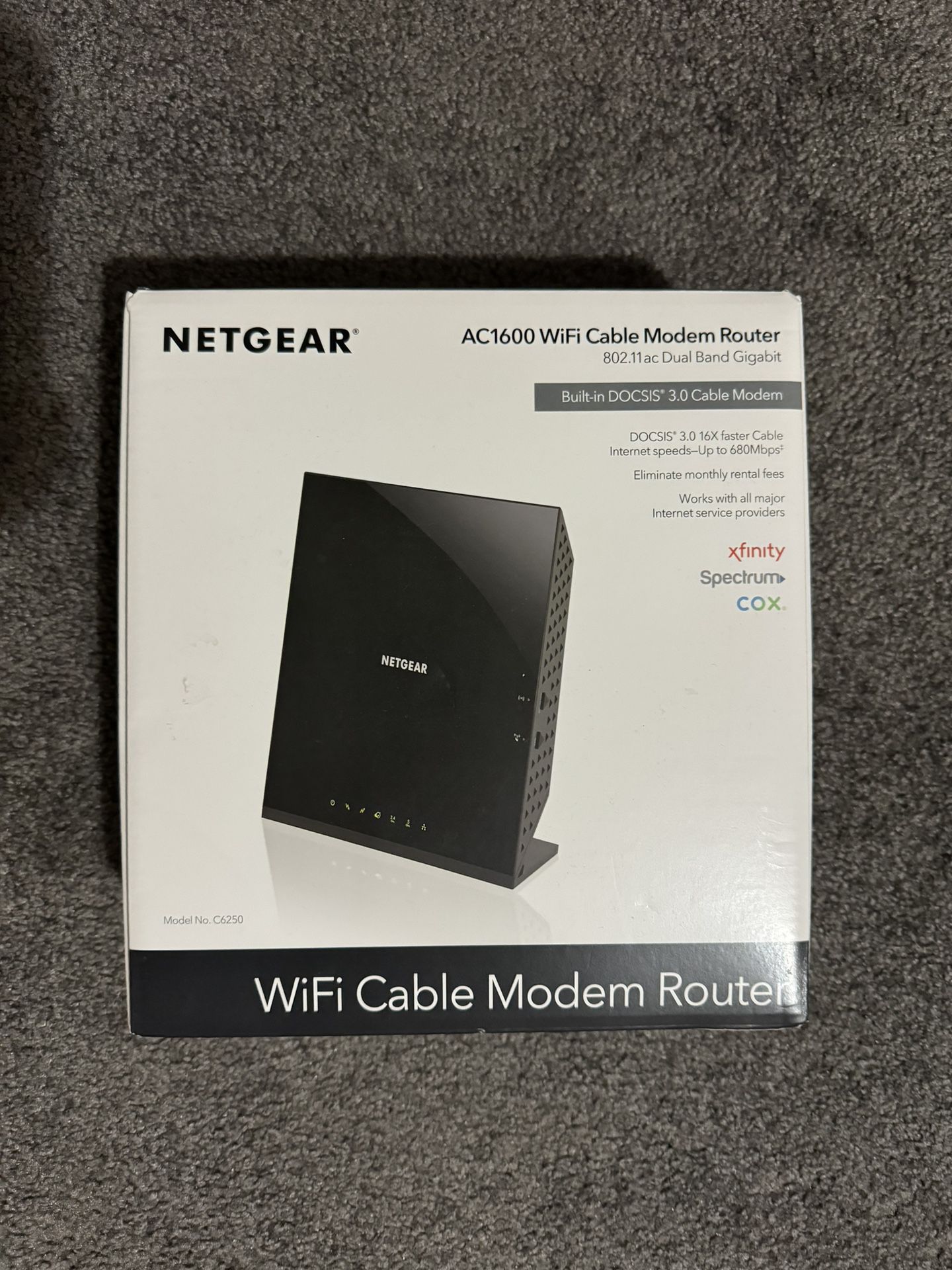 NETGEAR WiFi Cable Modem 