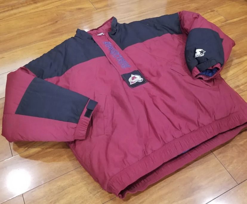Vintage Avalanche Starter Windbreaker my cousin found for me in a