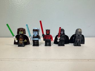 Star Wars Custom Minifigure Lot of 5 w/ Accessories
