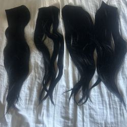 Black Hair Extensions Clip-Ins