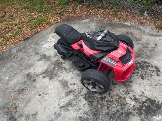 Children Land 33 Tank 3 Wheeler Ride on ATV Electric Motorcycle 2000 W (For Kids)