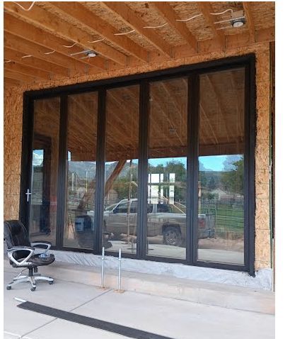 Vinyl Sliding doors & Windows Aluminum Accordion folding Doors