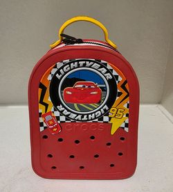 Disney Pixar Crocs Lightning McQueen Backpack