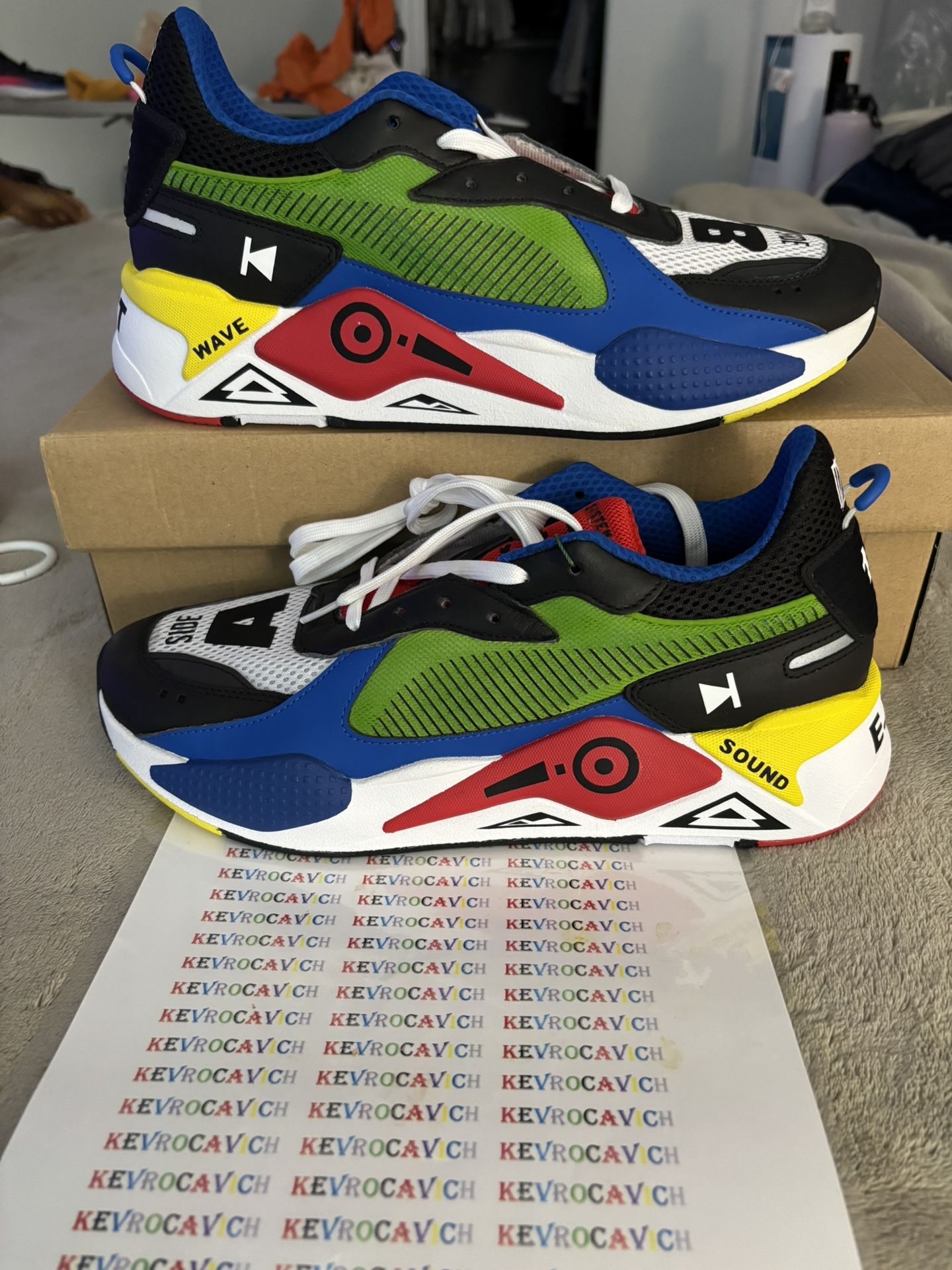 Puma RSX Mixtape Size 12 NEW DS Nike Jordan Foamposite