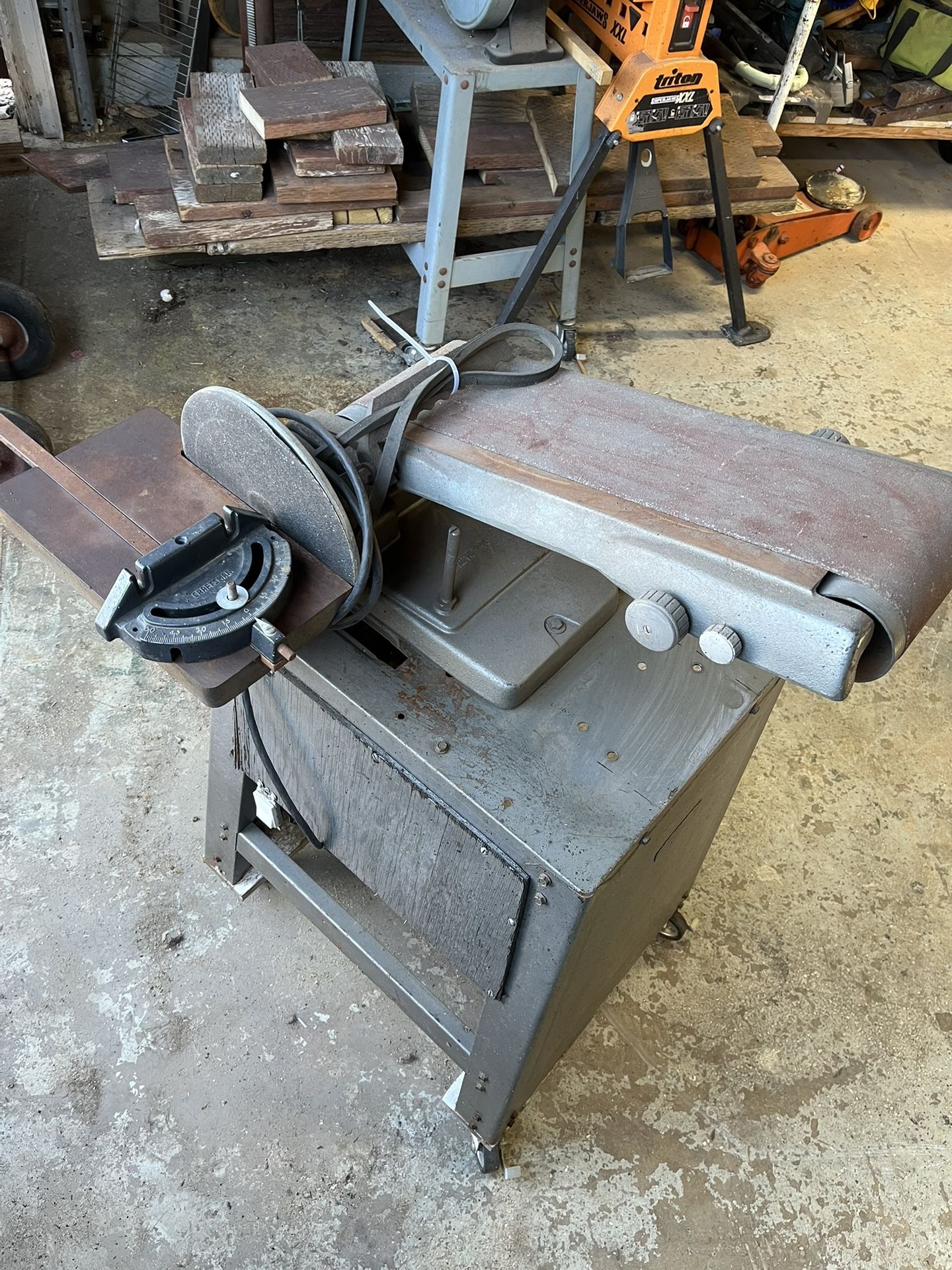 Combination Disk Belt Sander