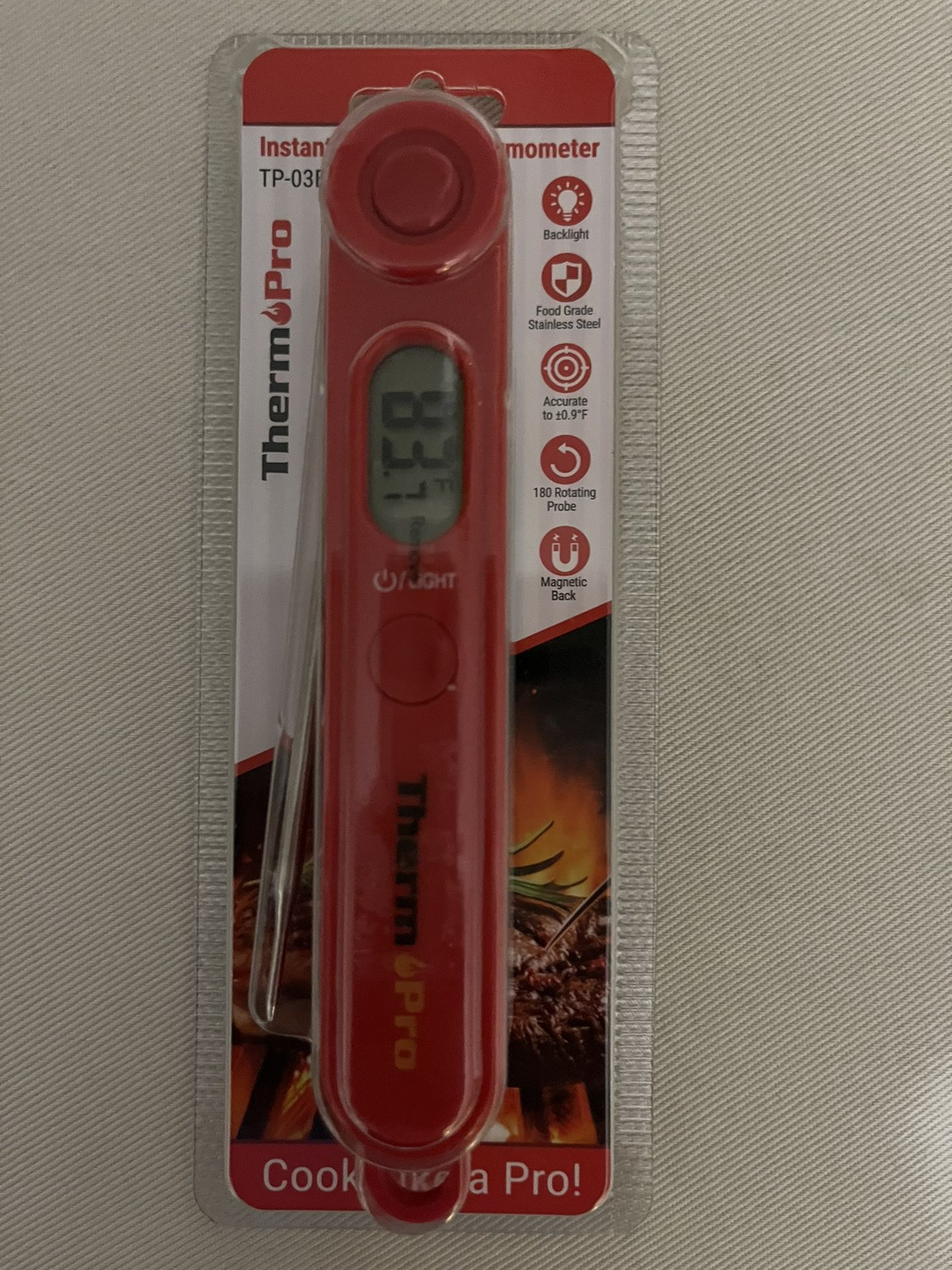 ThermPro Instant Read Food Thermometer 