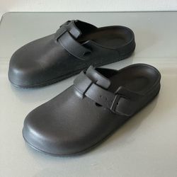 Black EVA Clog Sandals Slip On Shoes