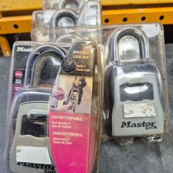 Portable lock box.