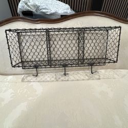 Cage Shelves With Hooks 