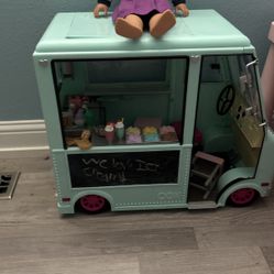 Our Generation Ice Cream Truck Like New