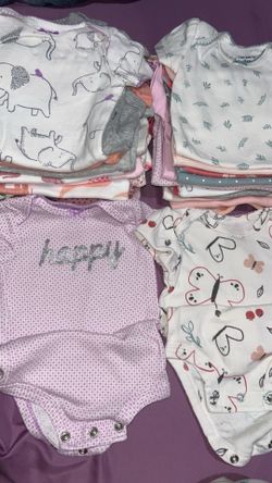 Short Sleeve Onesies O-3m